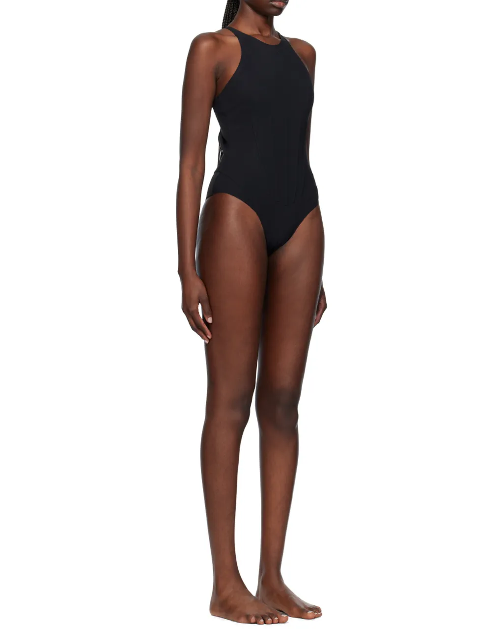 Corseted One-Piece Swimsuit