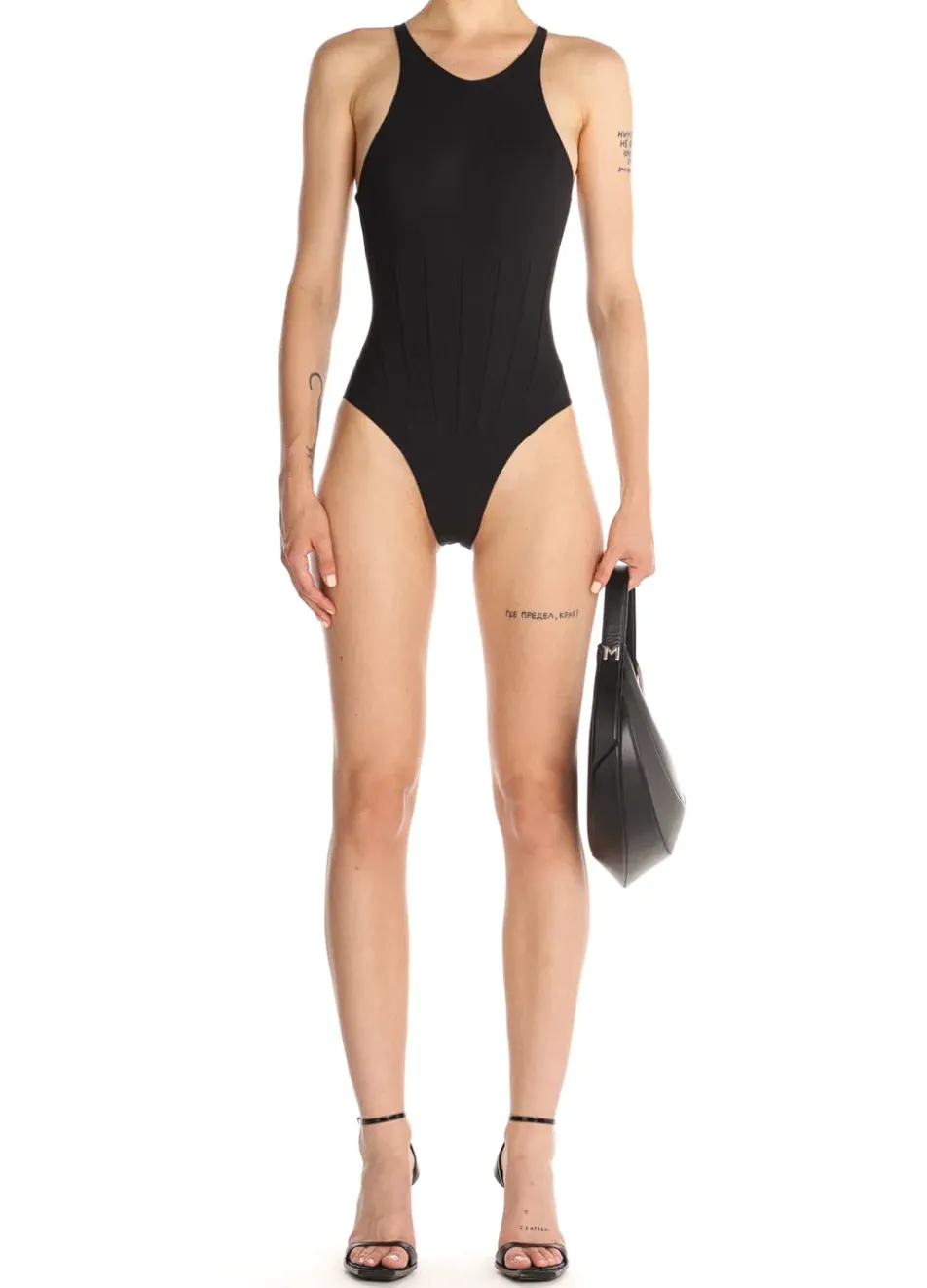 Corseted One-Piece Swimsuit