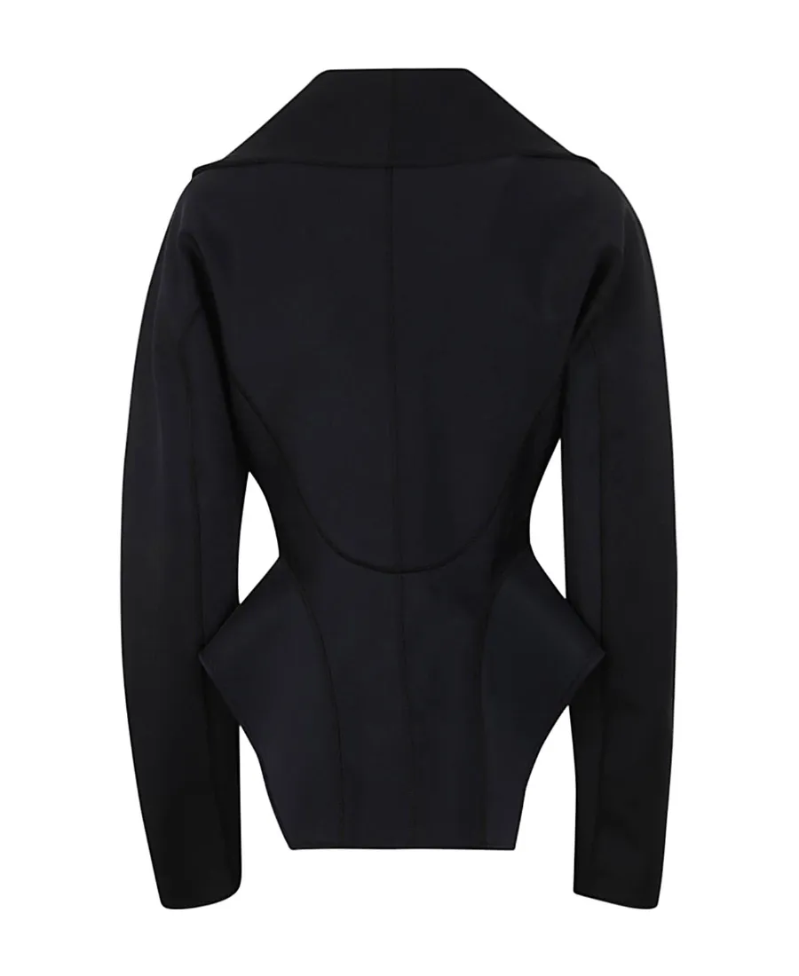Corseted Scuba Jacket