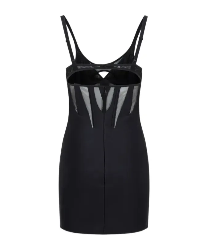 Corseted Mini Dress