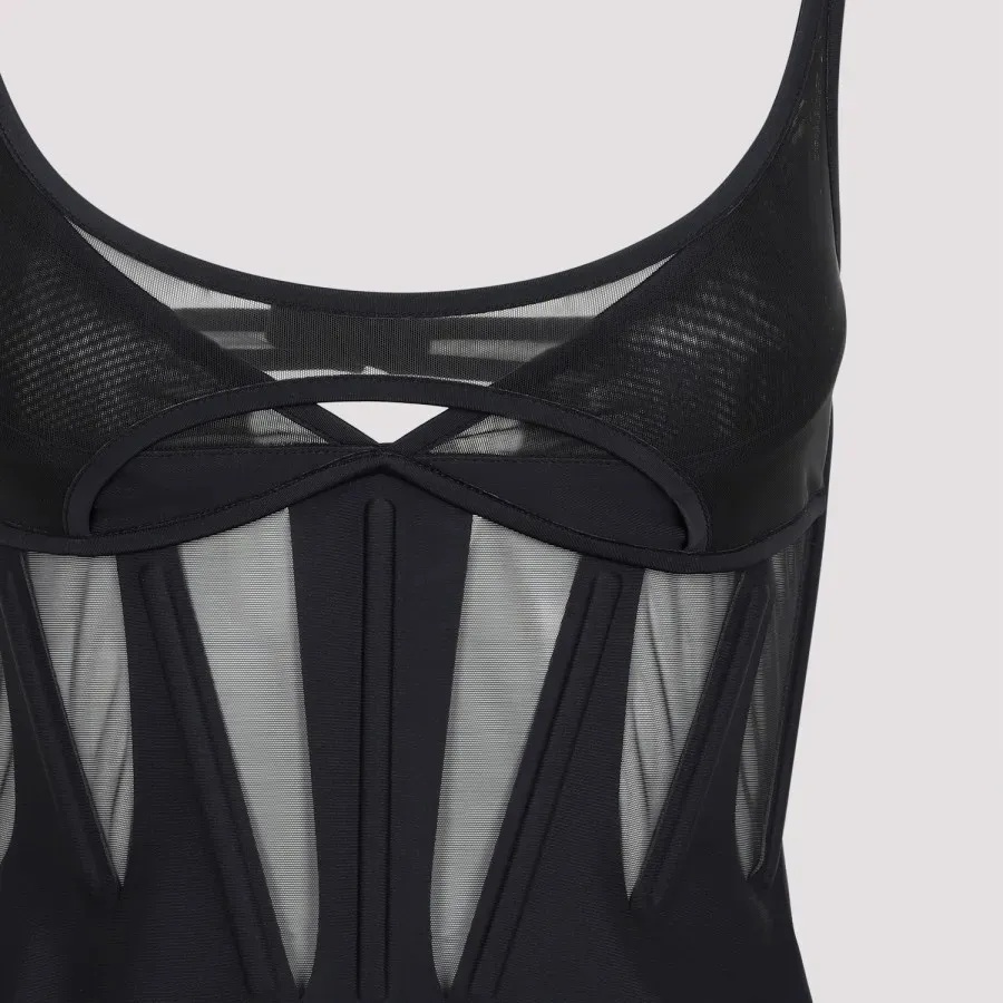 Corseted Mini Dress