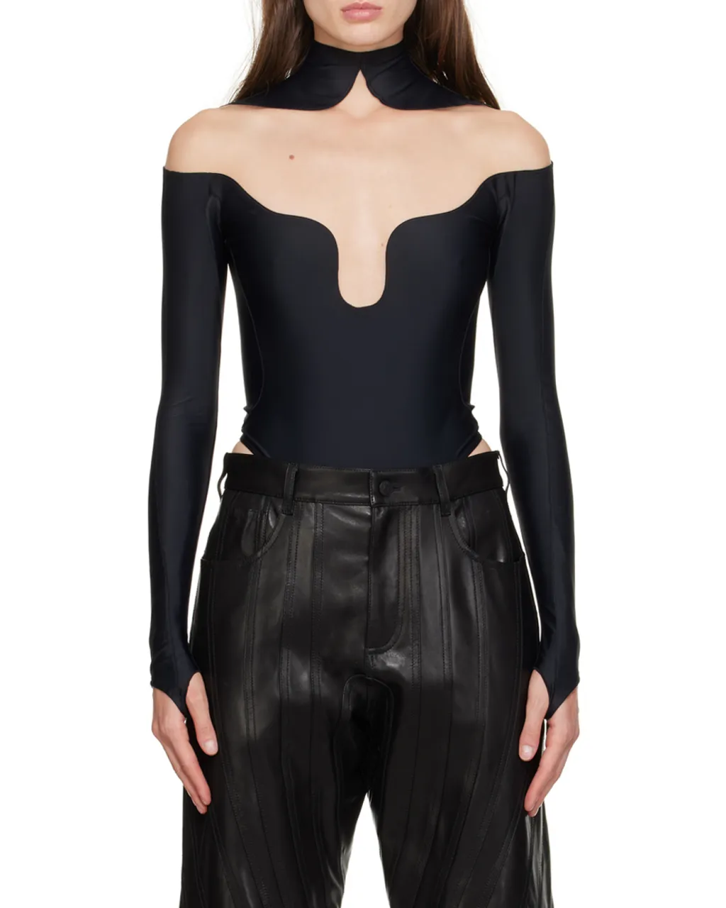 Long-Sleeved Jumpsuit