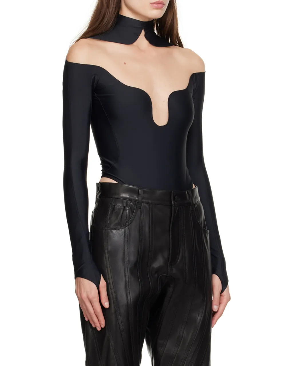 Long-Sleeved Jumpsuit