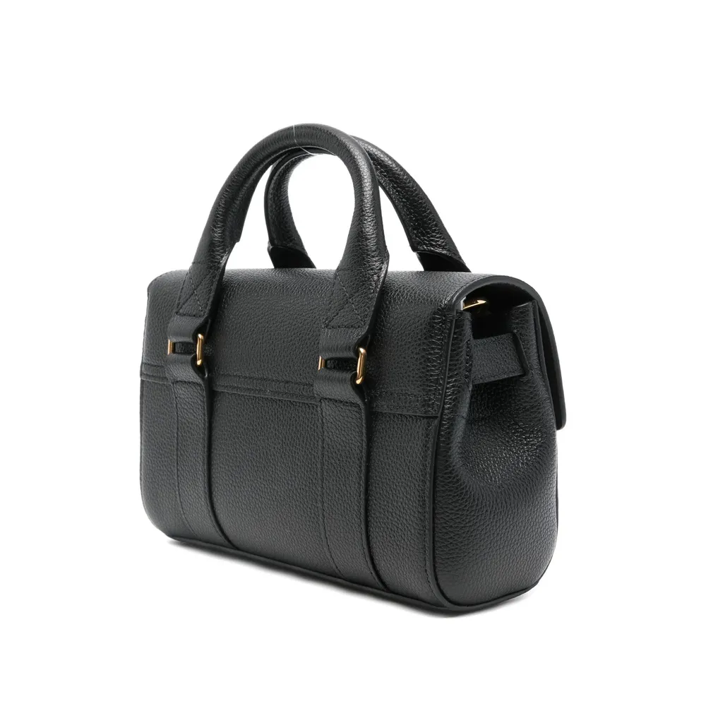 Turnlock Fastened Tote Bag