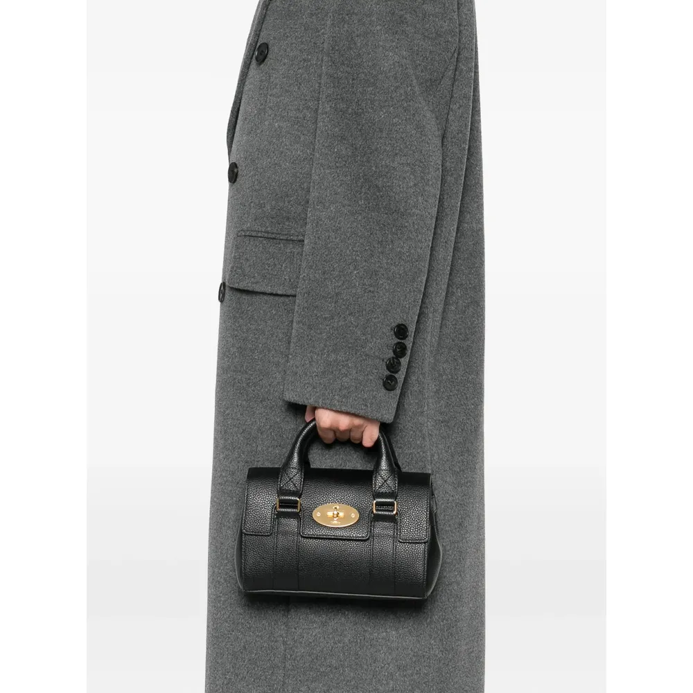 Turnlock Fastened Tote Bag