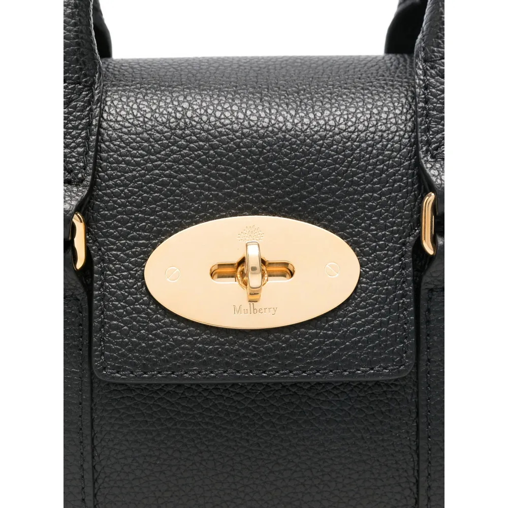Turnlock Fastened Tote Bag