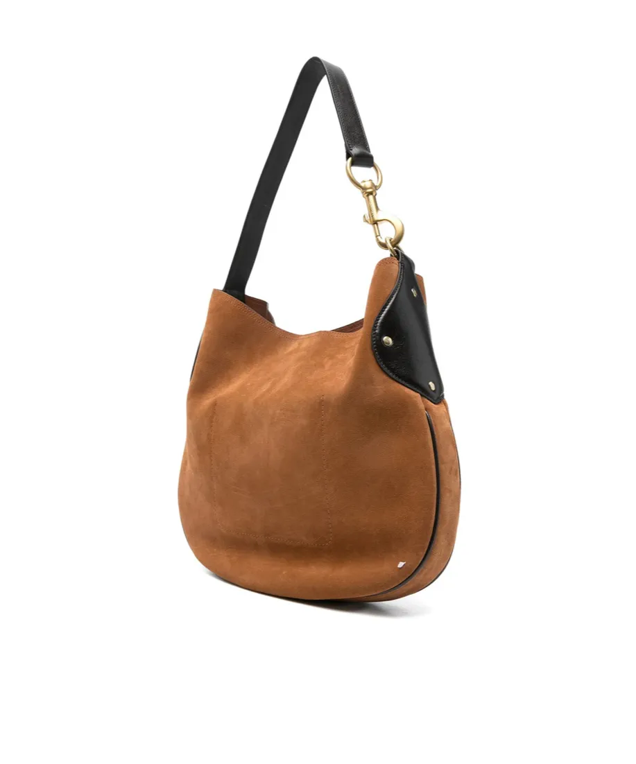 Suede Shoulder Bag