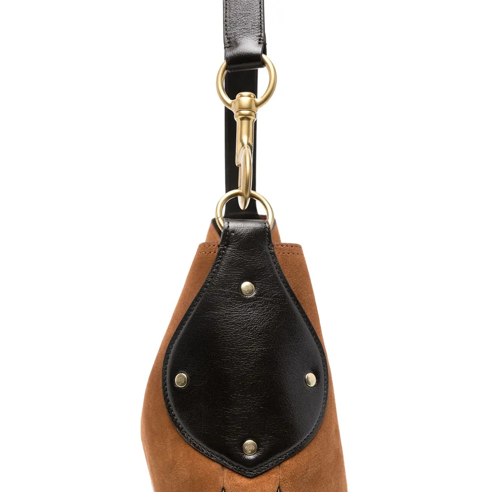 Suede Shoulder Bag