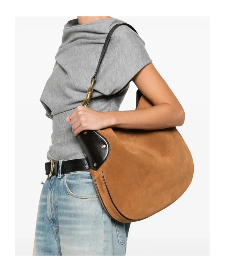 Suede Shoulder Bag