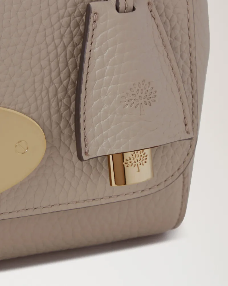 Chain-Strap Leather Satchel