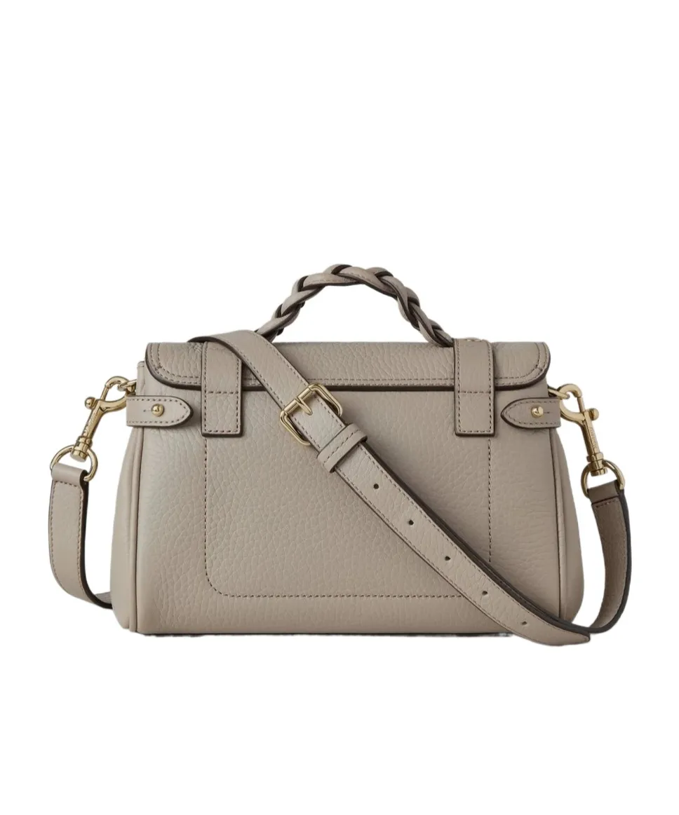 Mini Alexa Braided-Handle Tote Bag