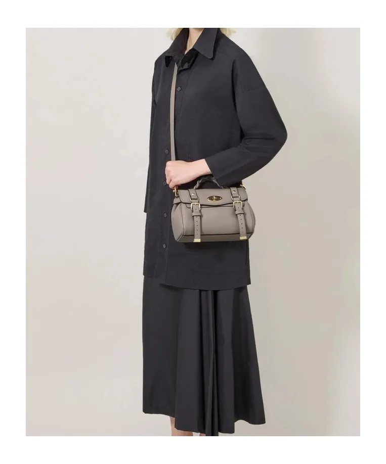 Mini Alexa Braided-Handle Tote Bag