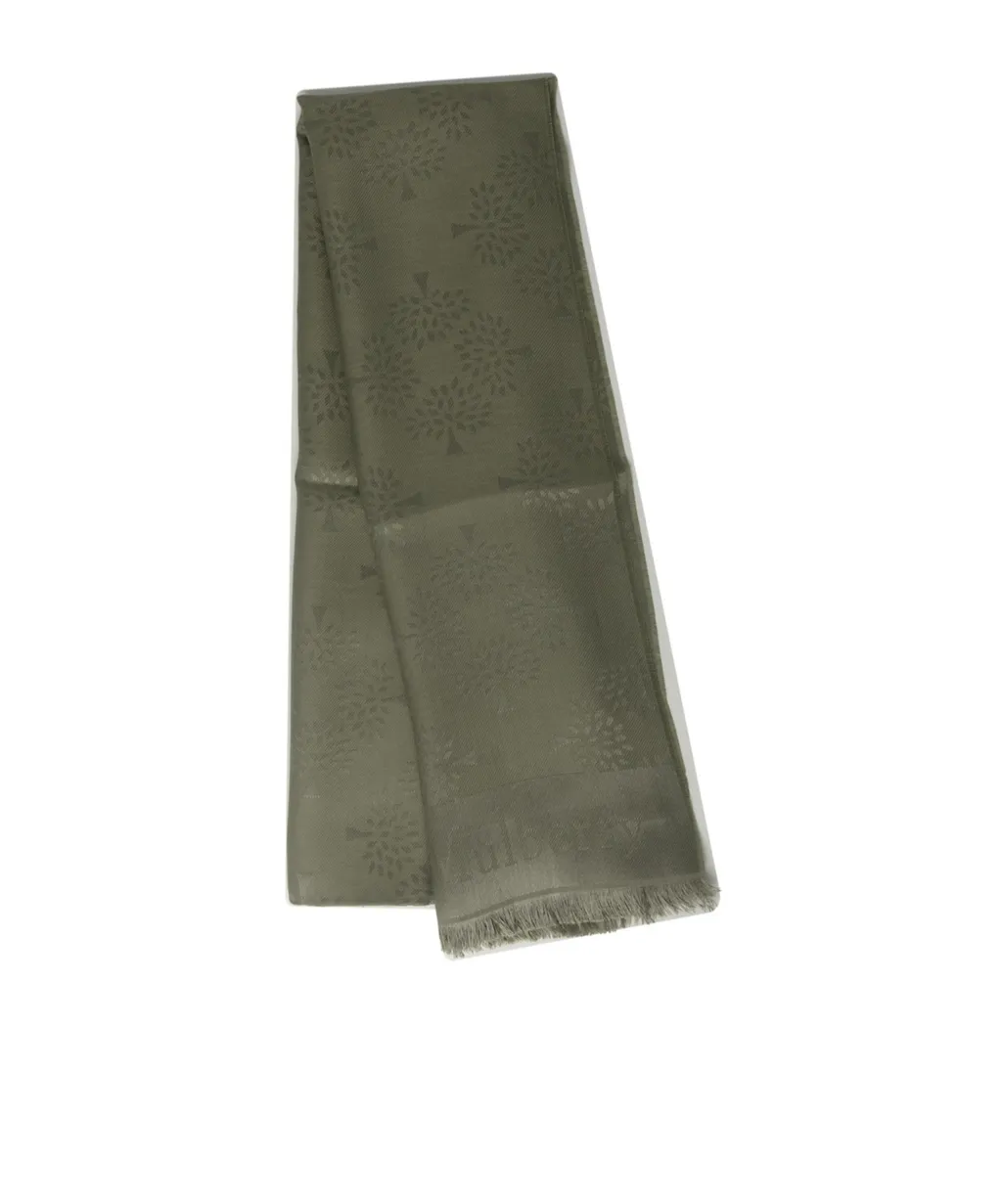 Logo Tassel Scarf