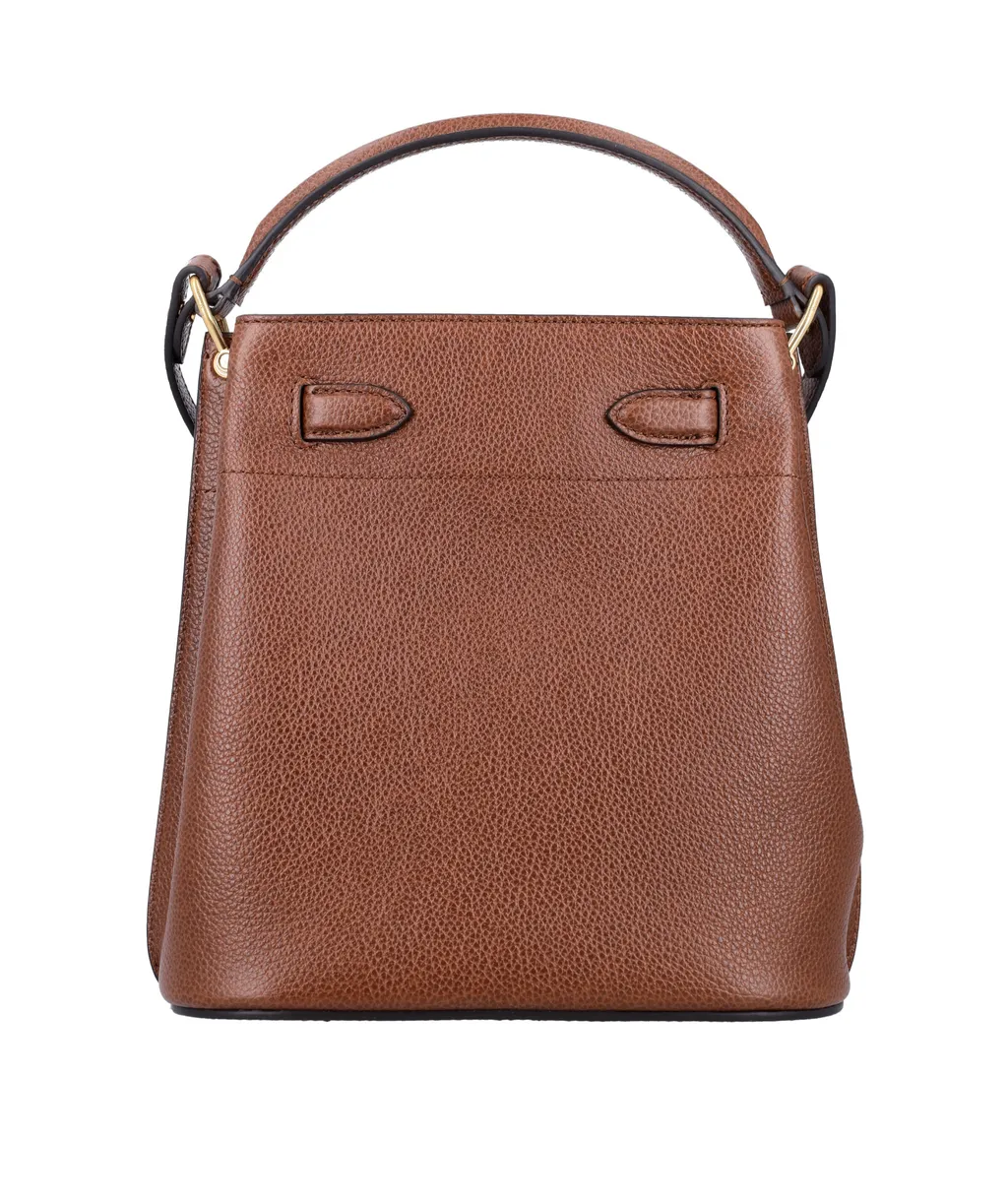 Islington Logo-Embossed Bucket Bag