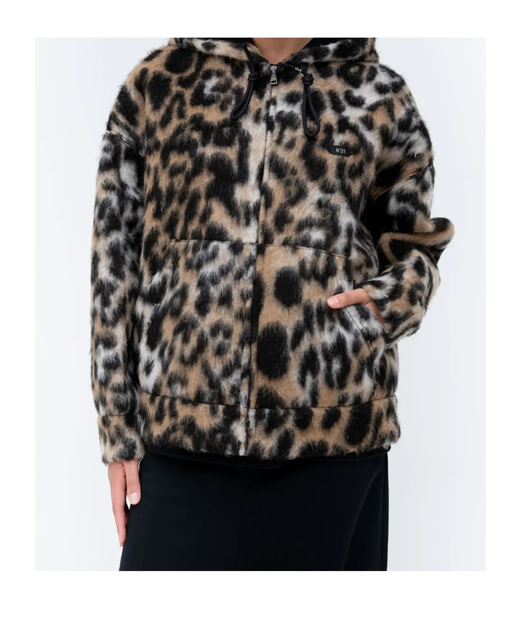 Leopard Printed Coat