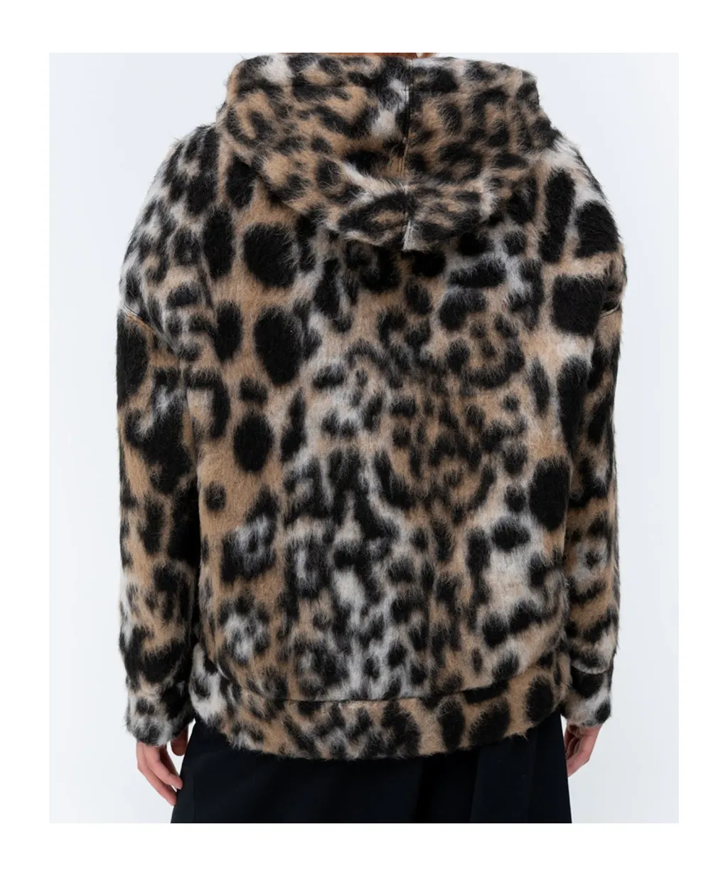 Leopard Printed Coat