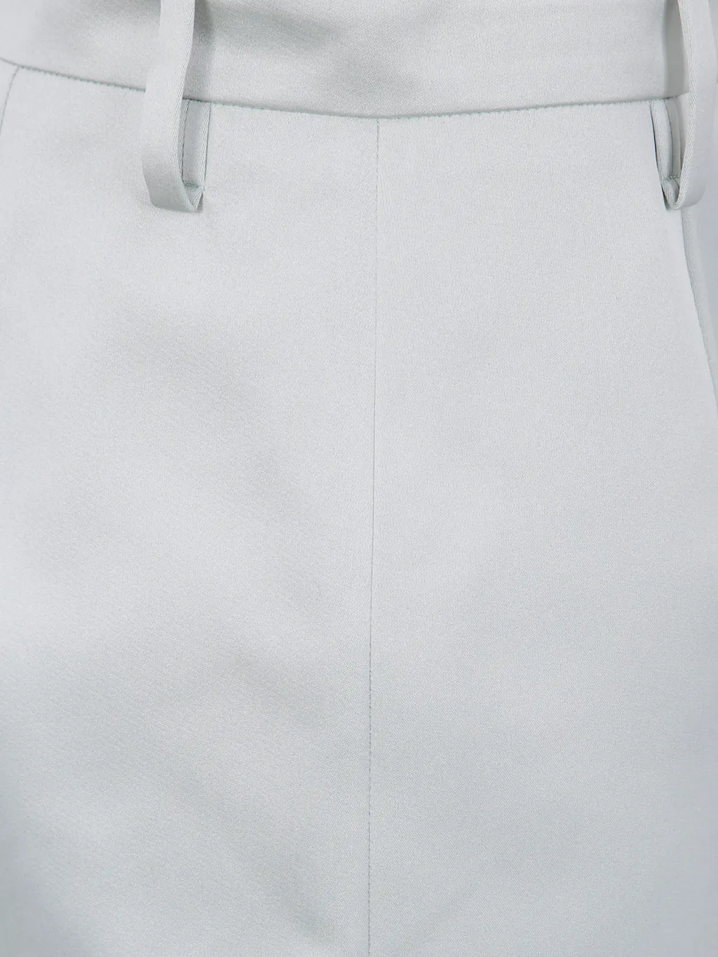 Zip-Front Pencil Skirt