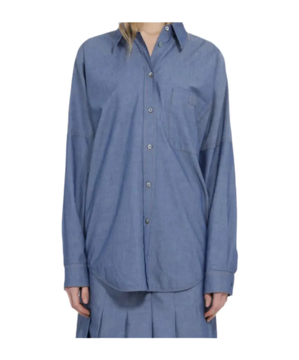 Cotton Shirt With Pocket