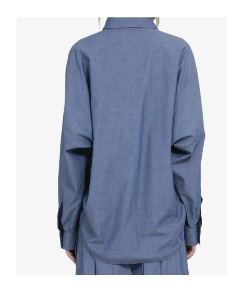 Cotton Shirt With Pocket