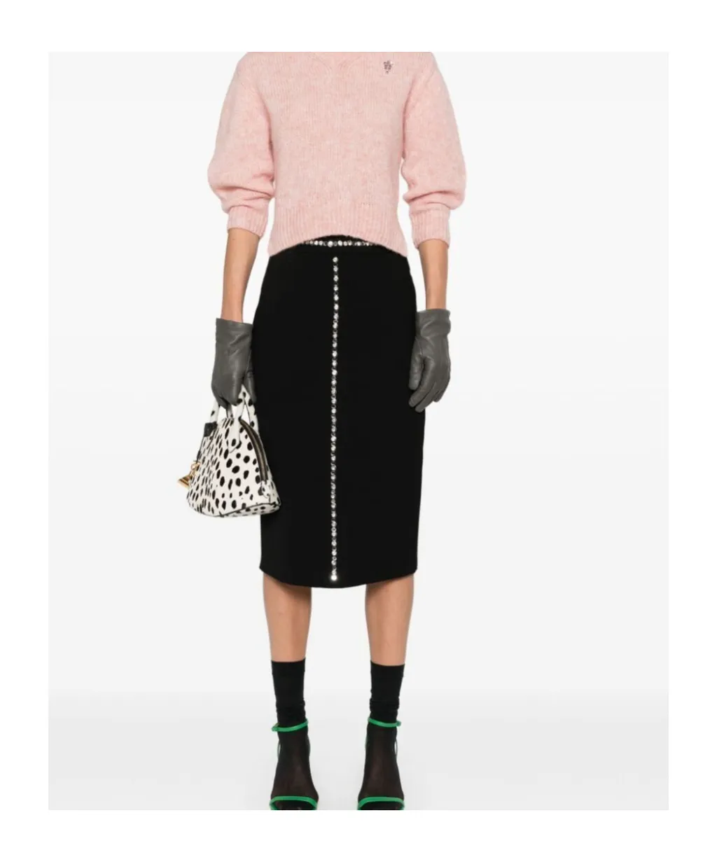 Crystal Embellishment Skirt