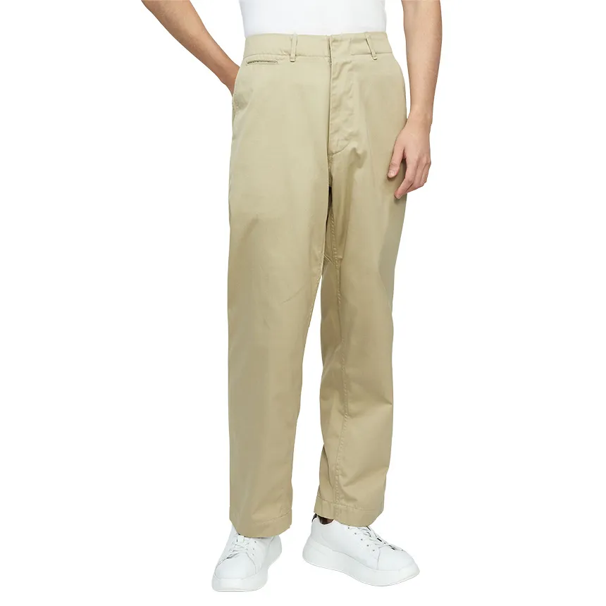 Concealed-Fastening Straight Trousers