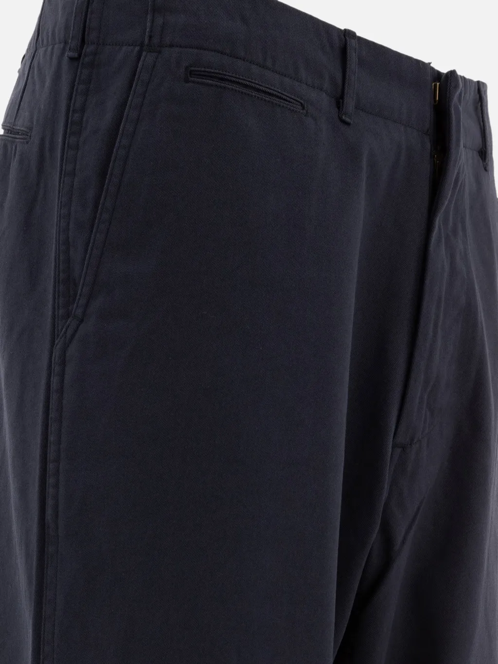Concealed-Fastening Straight Trousers