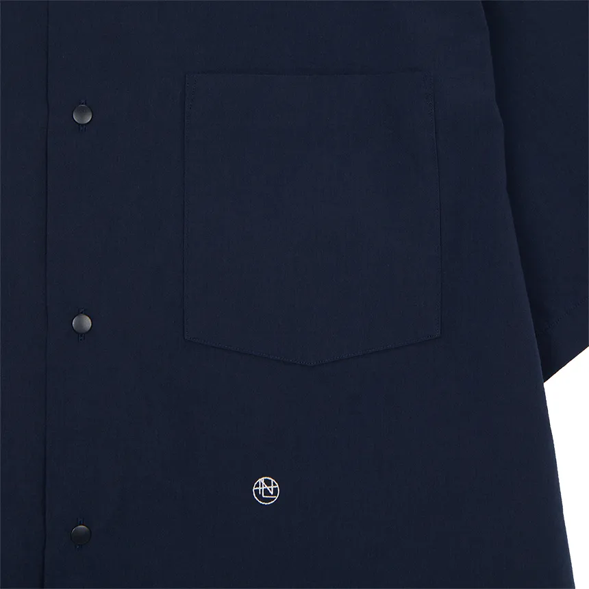 Short-Sleeved Lapel Shirt