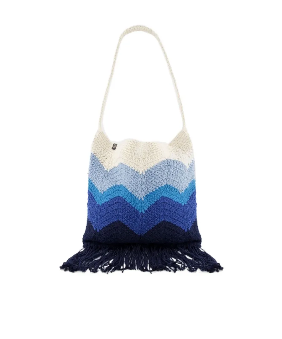Priya Crochet Gradient Tote Bag