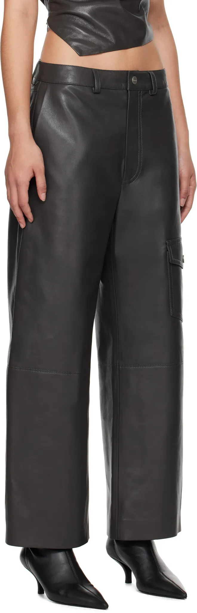 Casual Pants With Belt Loops