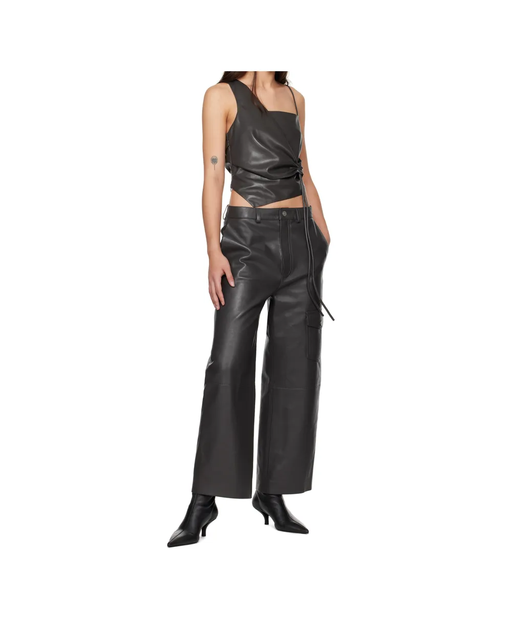 Casual Pants With Belt Loops