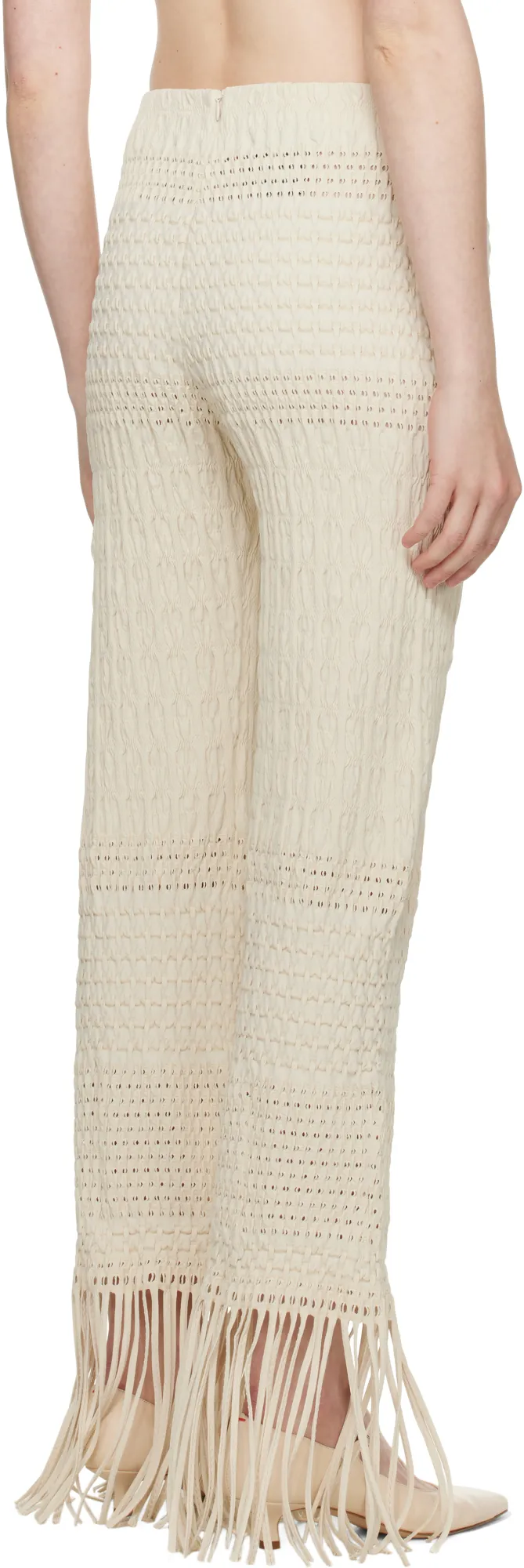 Textured Trousers