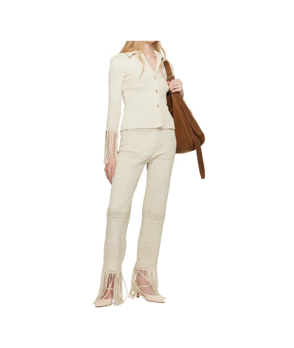 Textured Trousers