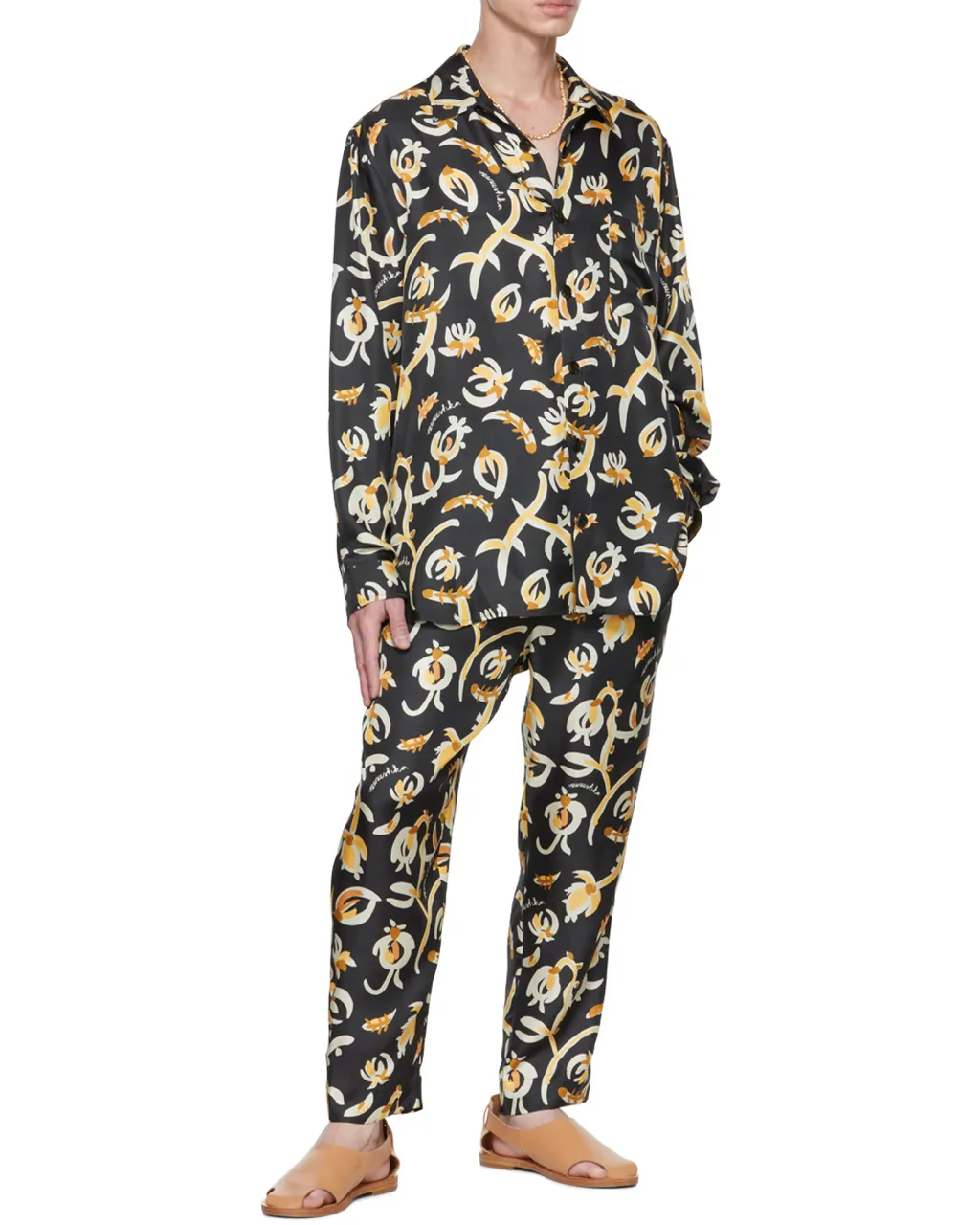Jari Graphic Printed Button-Up Shirt