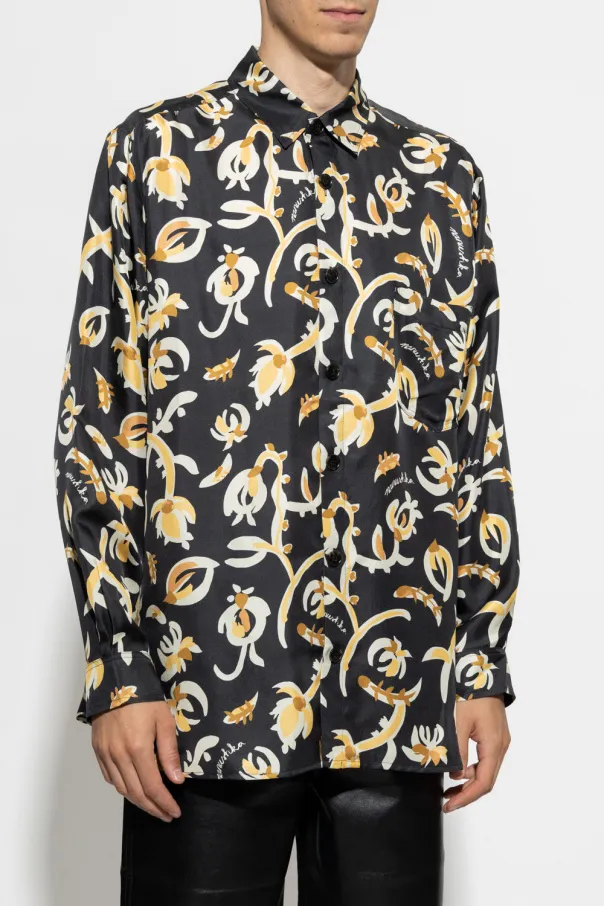 Jari Graphic Printed Button-Up Shirt