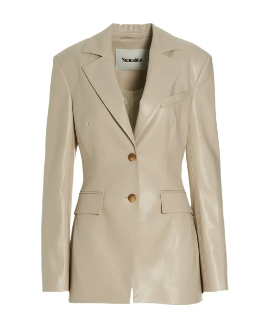 Single-Breasted Tailored Blazer