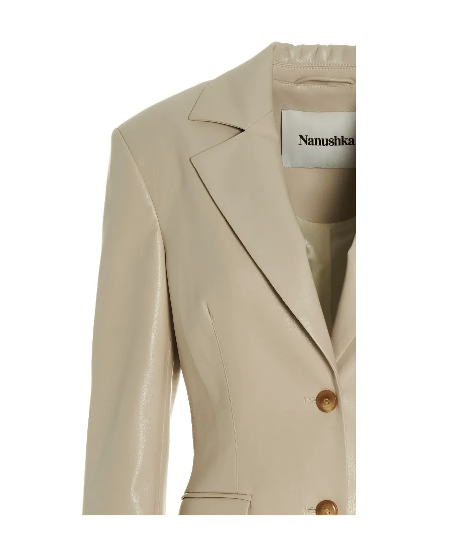 Single-Breasted Tailored Blazer