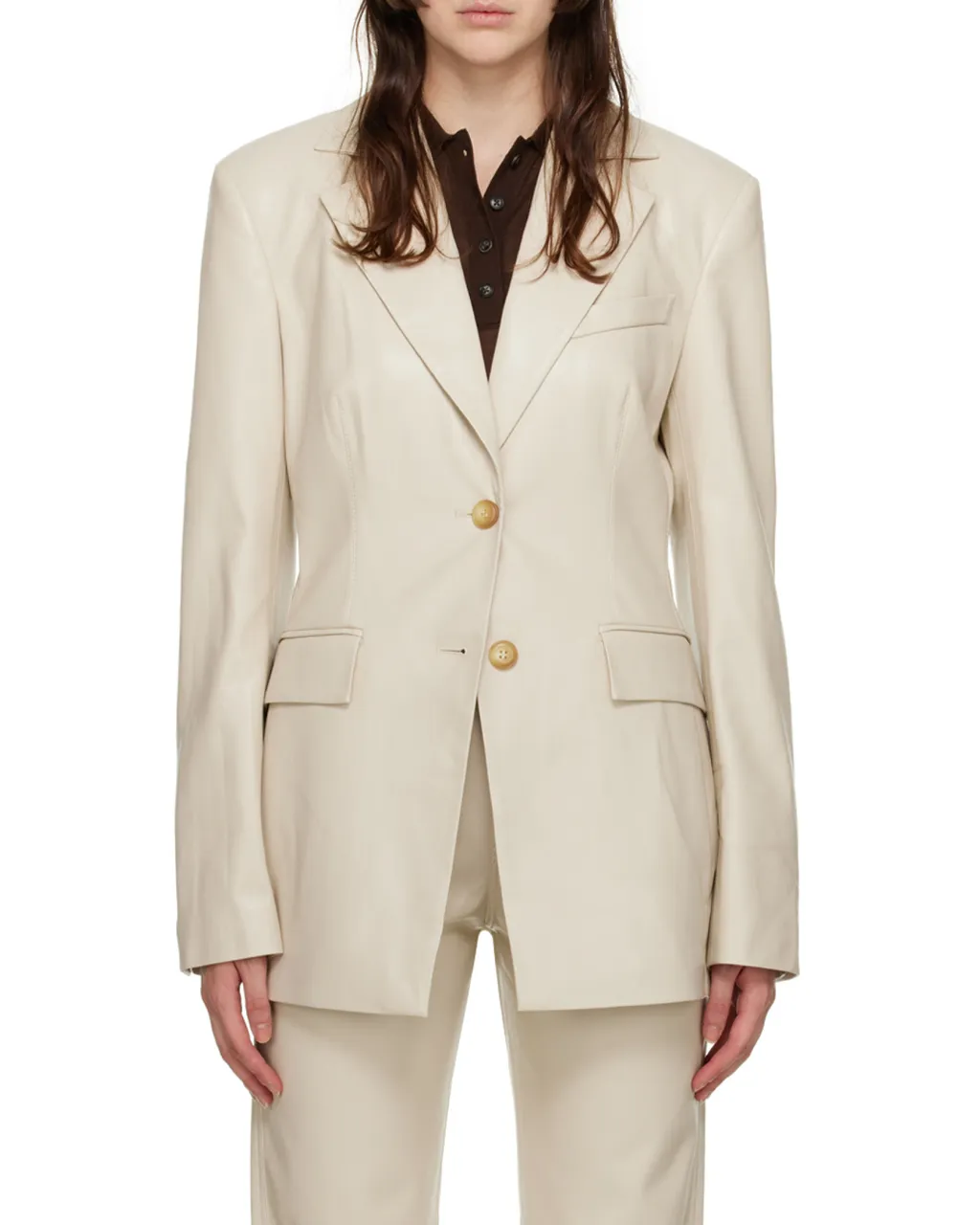 Single-Breasted Tailored Blazer