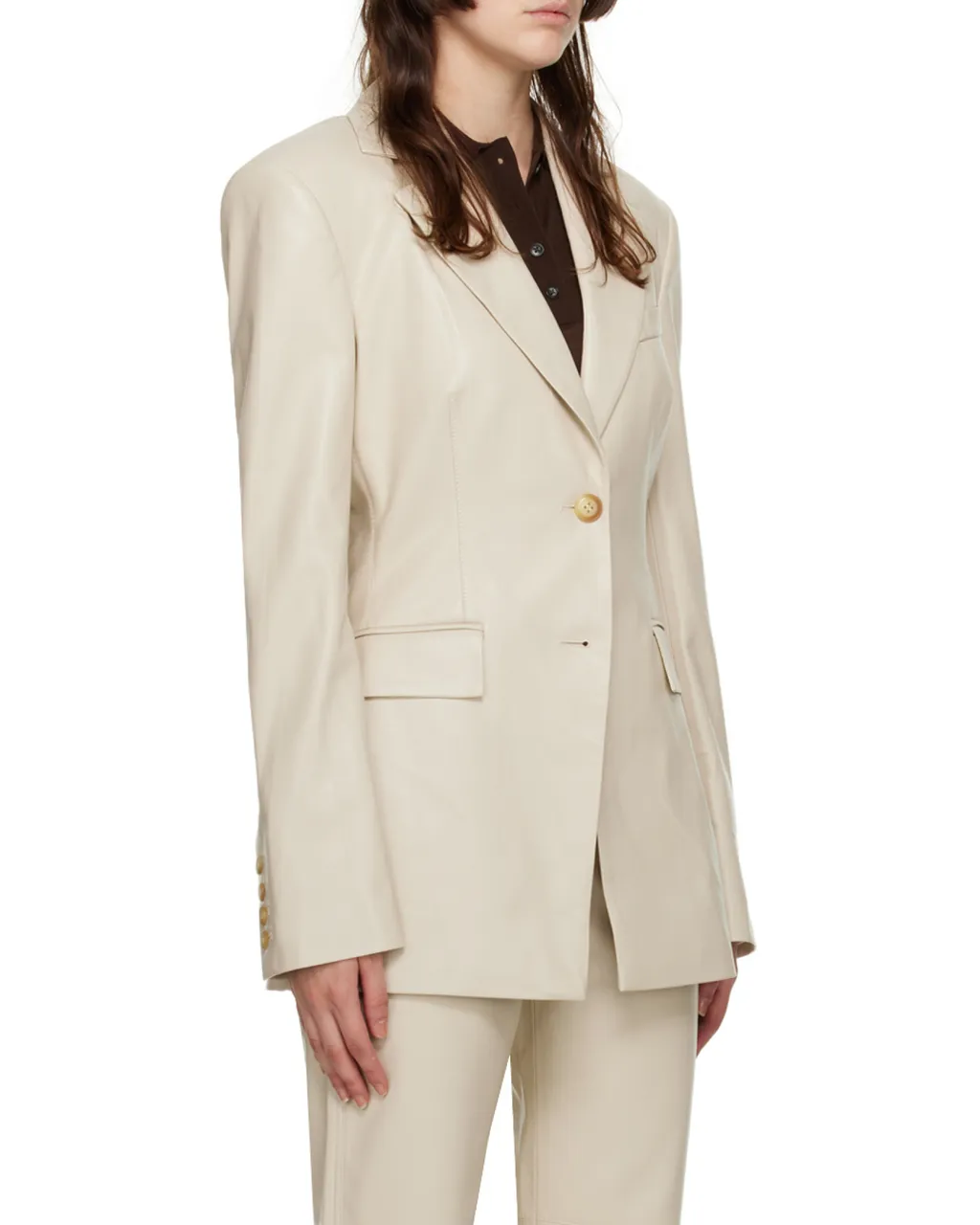 Single-Breasted Tailored Blazer