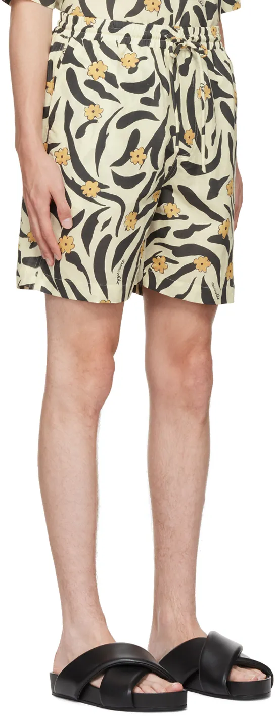 Doxxi Zebra-Print Shorts
