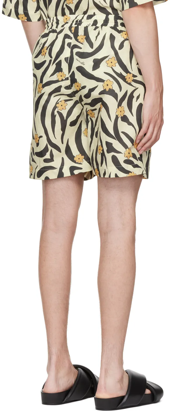 Doxxi Zebra-Print Shorts