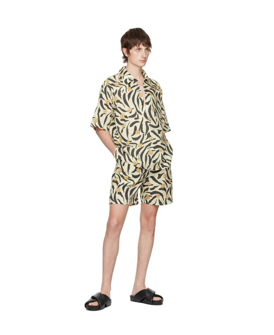 Doxxi Zebra-Print Shorts