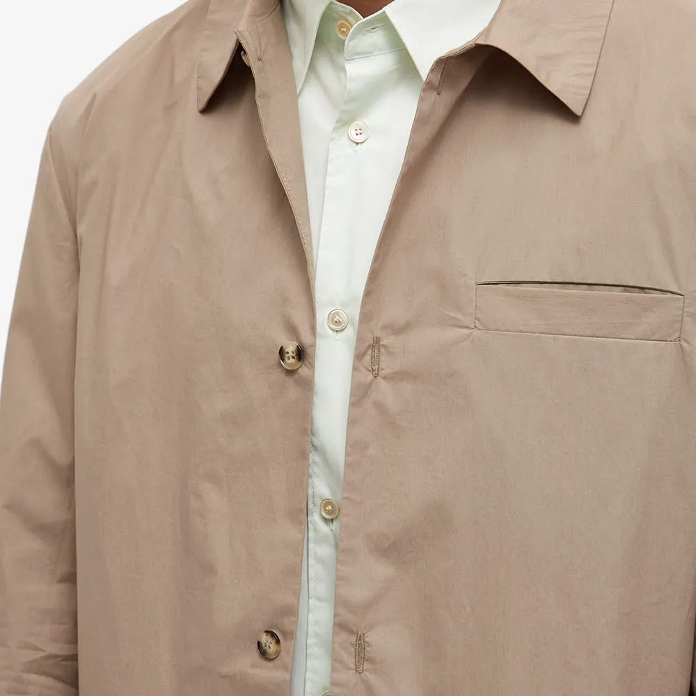 Button-Up Flap-Pockets Tailored Jacket