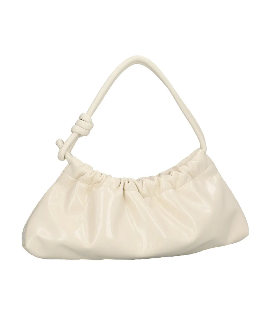 Valerie Ruched-Detail Shoulder Bag
