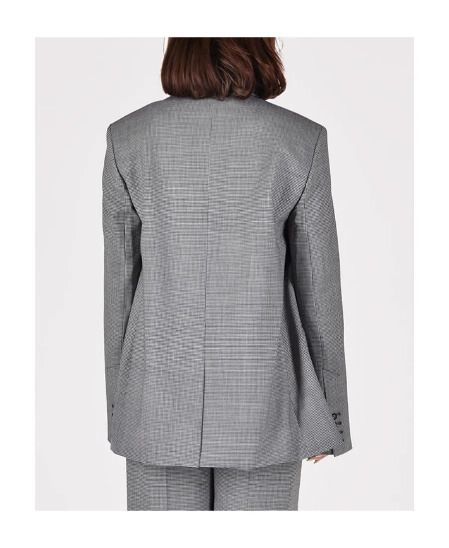 Puppytooth Oversized Blazer