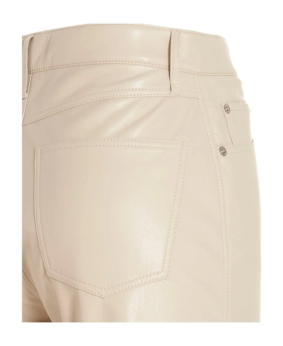 High-Waisted Straight-Leg Pants
