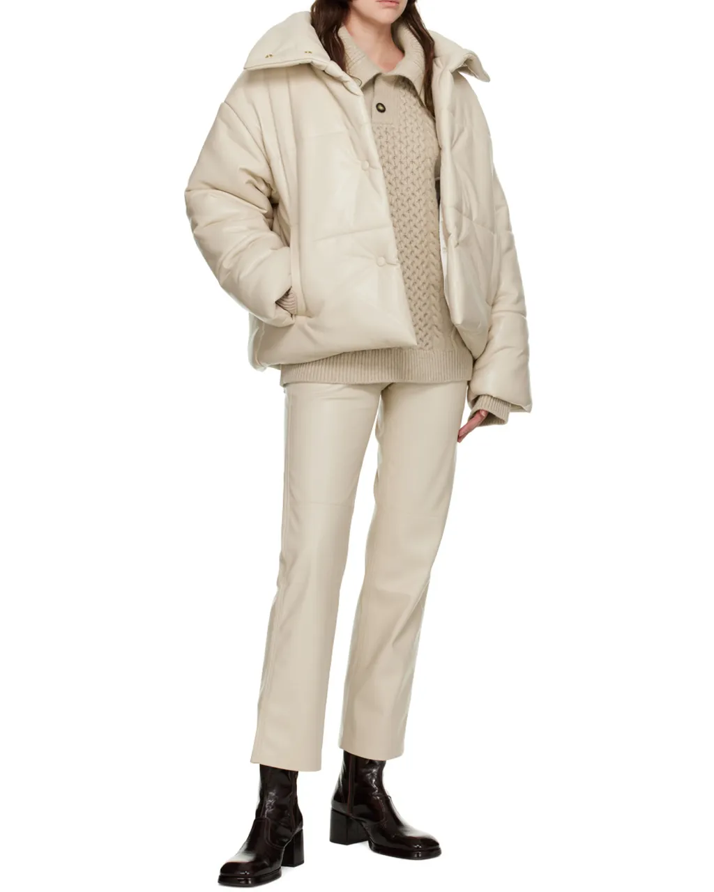 High-Neck Puffer Jacket
