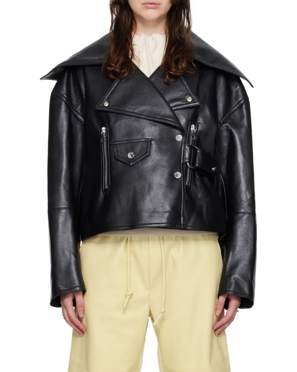 Ado Buckled Biker Jacket