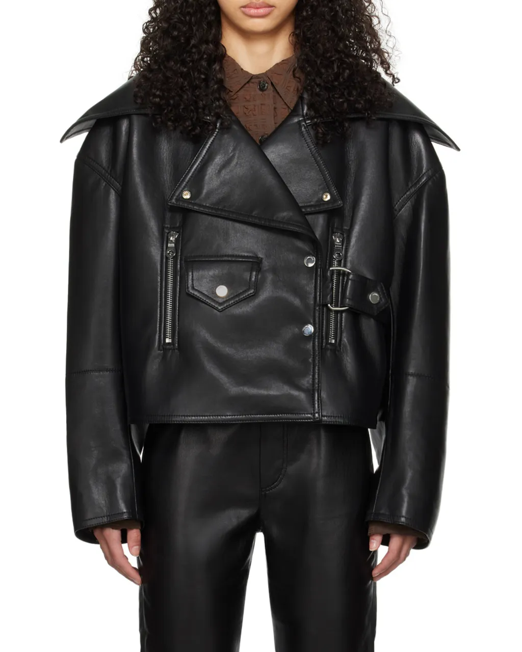Ado Buckled Biker Jacket