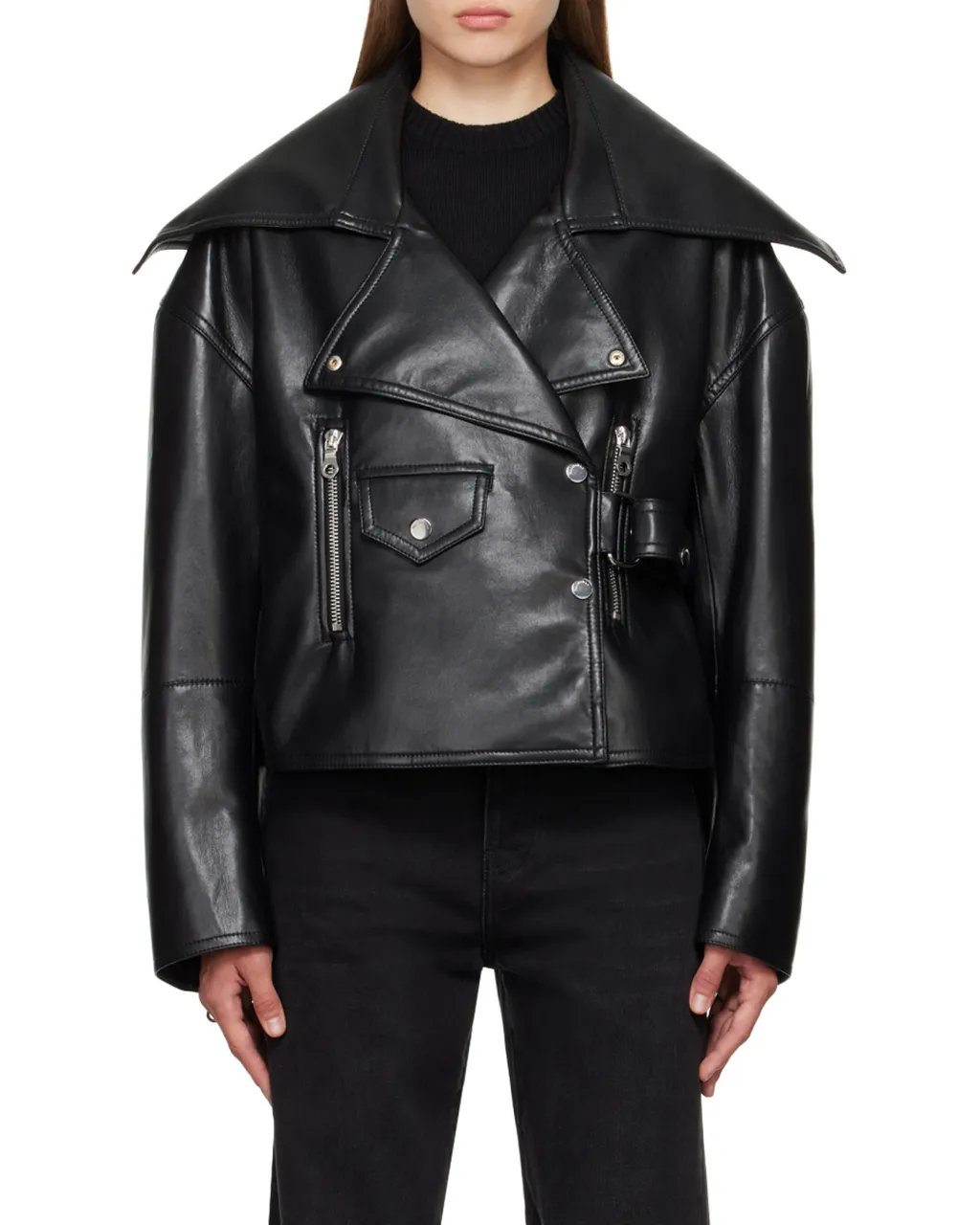 Ado Buckled Biker Jacket
