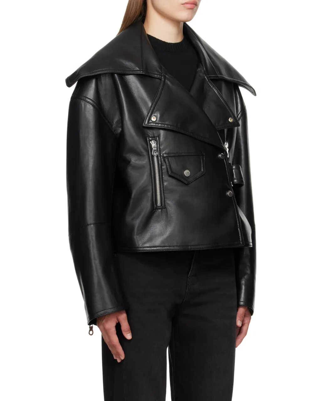 Ado Buckled Biker Jacket
